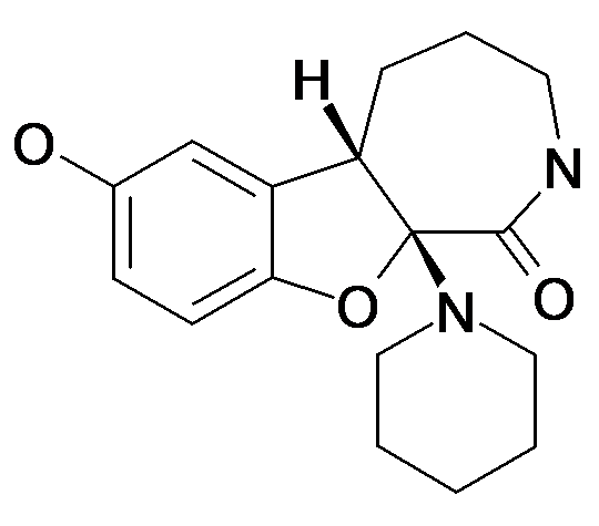 (4bS,9aR)-3-Hydroxy-9a-piperidin-1-yl-4b,5,6,7,8,9a-hexahydro-10-oxa-8-aza-benzo[a]azulen-9-one