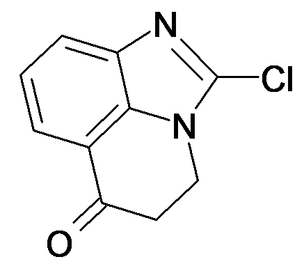 2-Chloro-4,5-dihydro-imidazo[4,5,1-ij]quinolin-6-one