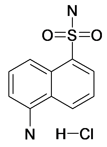 5-Amino-naphthalene-1-sulfonic acid amide; hydrochloride