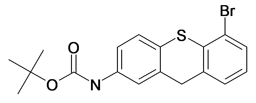 (5-Bromo-9H-thioxanthen-2-yl)-carbamic acid tert-butyl ester