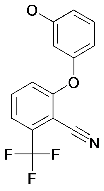 2-(3-Hydroxy-phenoxy)-6-trifluoromethyl-benzonitrile