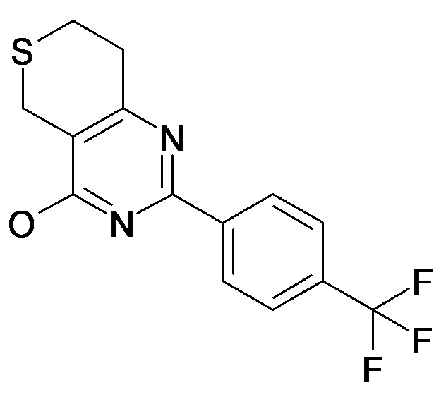 2-(4-Trifluoromethyl-phenyl)-7,8-dihydro-5H-thiopyrano[4,3-d]pyrimidin-4-ol