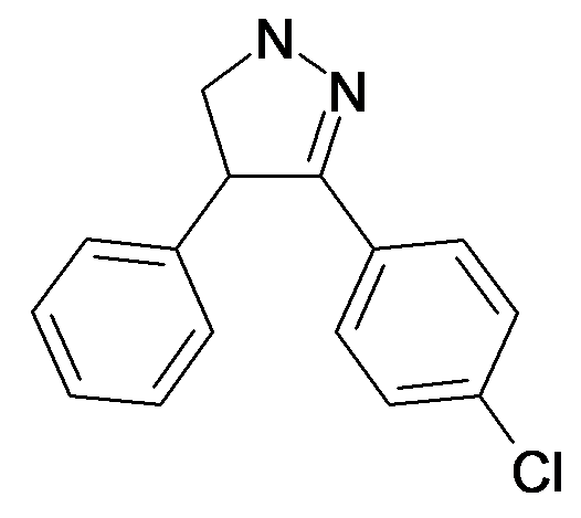 3-(4-Chloro-phenyl)-4-phenyl-4,5-dihydro-1H-pyrazole