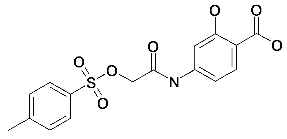 2-Hydroxy-4-[2-(toluene-4-sulfonyloxy)-acetylamino]-benzoic acid