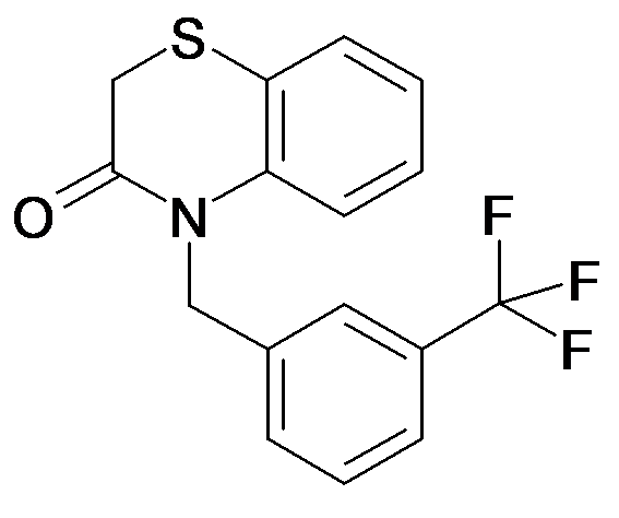 4-[3-(Trifluoromethyl)benzyl]-2H-1,4-benzothiazin-3(4H)-one