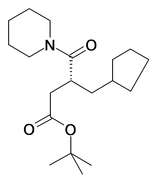 (R)-3-Cyclopentylmethyl-4-oxo-4-piperidin-1-yl-butyric acid tert-butyl ester