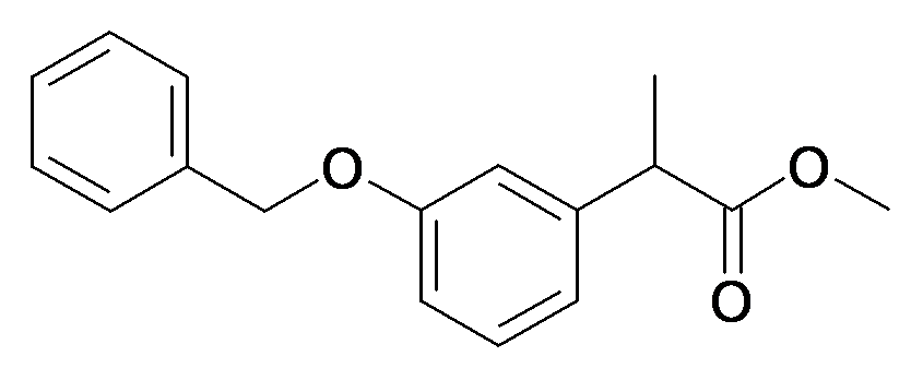 2-(3-Benzyloxy-phenyl)-propionic acid methyl ester
