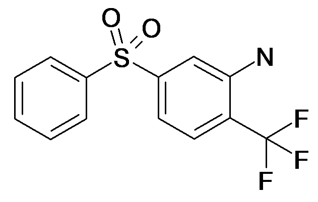 5-Benzenesulfonyl-2-trifluoromethyl-phenylamine