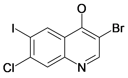 3-Bromo-7-chloro-6-iodo-quinolin-4-ol