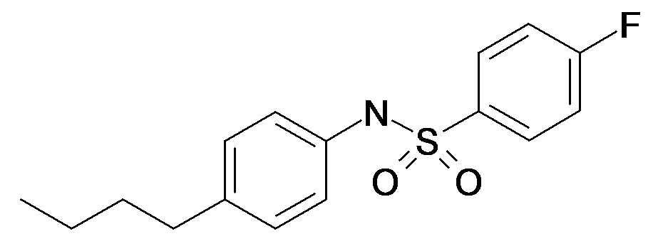 N-(4-Butyl-phenyl)-4-fluoro-benzenesulfonamide