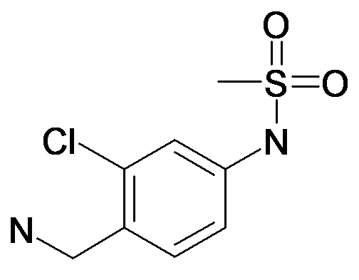 N-(4-Aminomethyl-3-chloro-phenyl)-methanesulfonamide