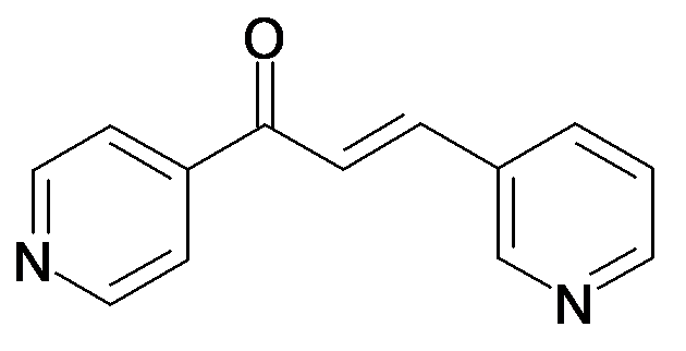 (E)-3-Pyridin-3-yl-1-pyridin-4-yl-propenone
