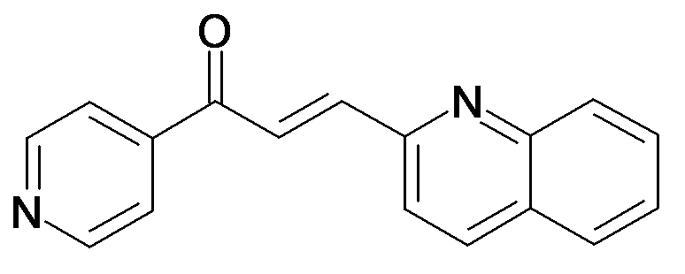 (E)-1-Pyridin-4-yl-3-quinolin-2-yl-propenone
