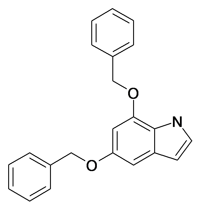 5,7-Bis-benzyloxy-1H-indole