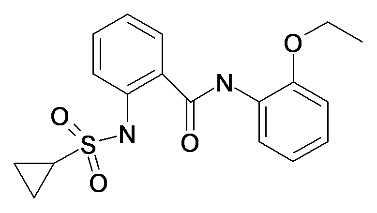 2-Cyclopropanesulfonylamino-N-(2-ethoxy-phenyl)-benzamide