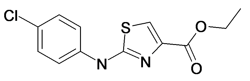 2-(4-Chloro-phenylamino)-thiazole-4-carboxylic acid ethyl ester