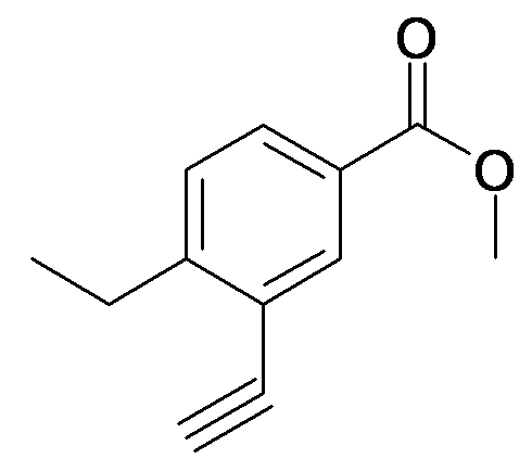 4-Ethyl-3-ethynyl-benzoic acid methyl ester