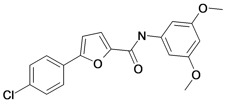 5-(4-Chloro-phenyl)-furan-2-carboxylic acid (3,5-dimethoxy-phenyl)-amide