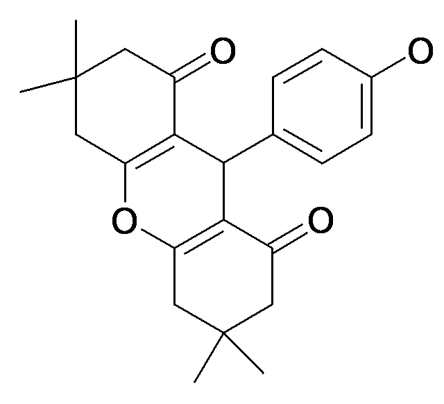 9-(4-Hydroxy-phenyl)-3,3,6,6-tetramethyl-3,4,5,6,7,9-hexahydro-2H-xanthene-1,8-dione