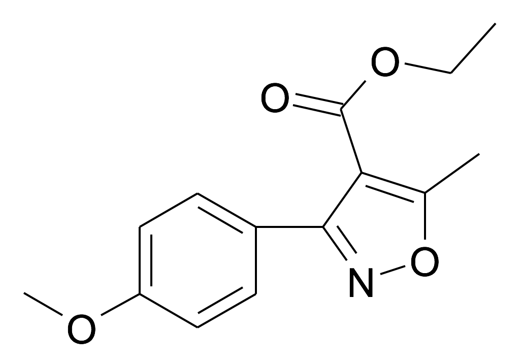 3-(4-Methoxy-phenyl)-5-methyl-isoxazole-4-carboxylic acid ethyl ester
