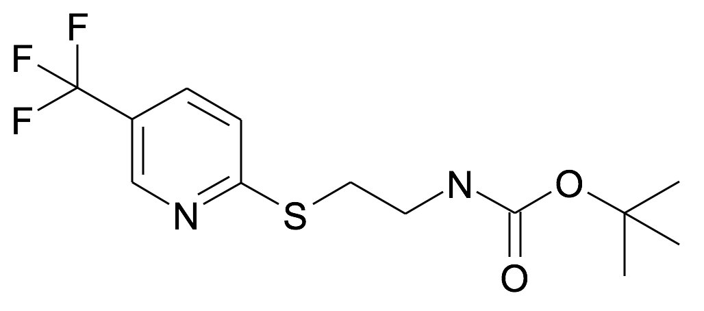 [2-(5-Trifluoromethyl-pyridin-2-ylsulfanyl)-ethyl]-carbamic acid tert-butyl ester