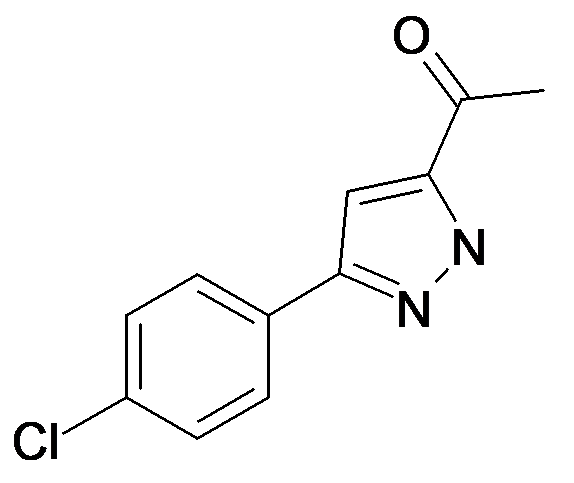 1-[5-(4-Chloro-phenyl)-2H-pyrazol-3-yl]-ethanone