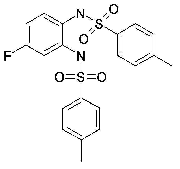 5-Fluoro-1,2-di(p-toluenesulfonylamino) benzene