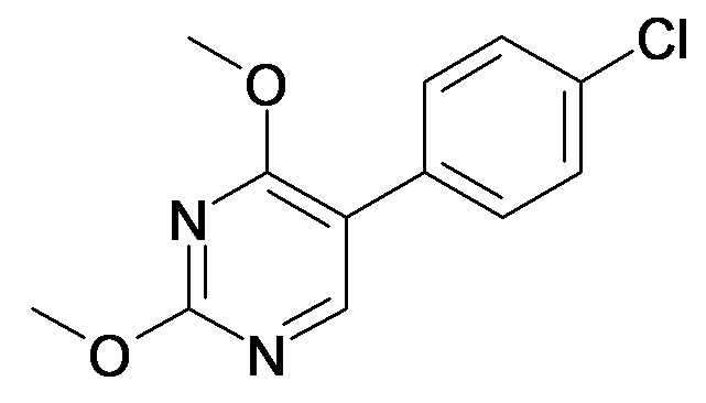 5-(4-Chloro-phenyl)-2,4-dimethoxy-pyrimidine