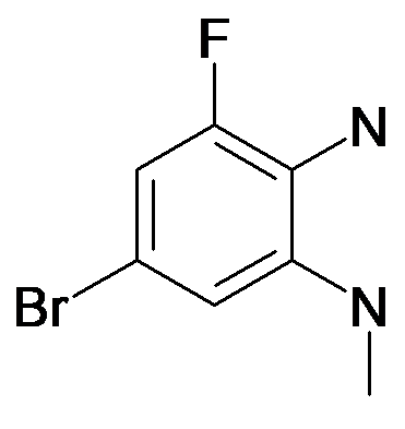 5-Bromo-3-fluoro-N*1*-methyl-benzene-1,2-diamine