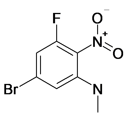 (5-Bromo-3-fluoro-2-nitro-phenyl)-methyl-amine
