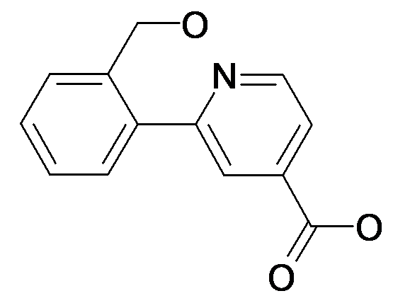 2-(2-Hydroxymethyl-phenyl)-isonicotinic acid
