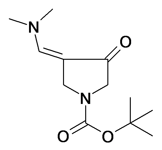 3-[1-Dimethylamino-meth-(Z)-ylidene]-4-oxo-pyrrolidine-1-carboxylic acid tert-butyl ester
