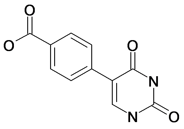 4-(2,4-Dioxo-1,2,3,4-tetrahydro-pyrimidin-5-yl)-benzoic acid
