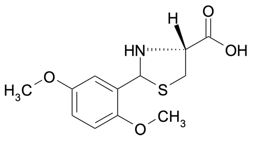 (R)-2-(2,5-Dimethoxyphenyl)thiazolidine-4-carboxylic acid