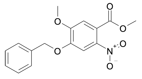 4-Benzyloxy-5-methoxy-2-nitro-benzoic acid methyl ester