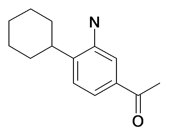 1-(3-Amino-4-cyclohexyl-phenyl)-ethanone