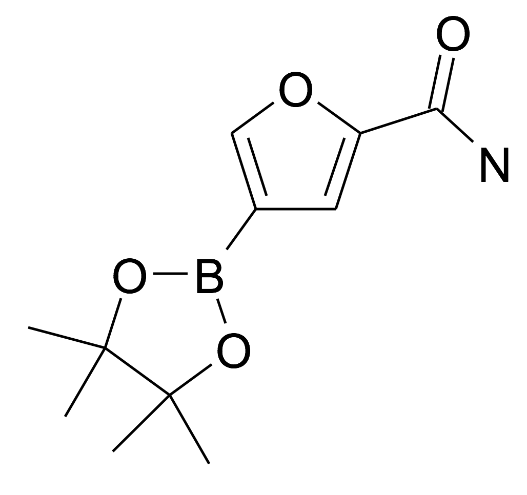 4-(4,4,5,5-Tetramethyl-[1,3,2]dioxaborolan-2-yl)-furan-2-carboxylic acid amide