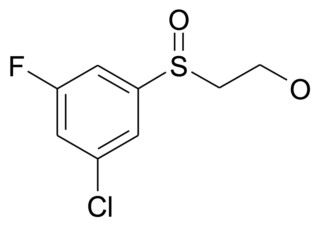 2-(3-Chloro-5-fluoro-benzenesulfinyl)-ethanol