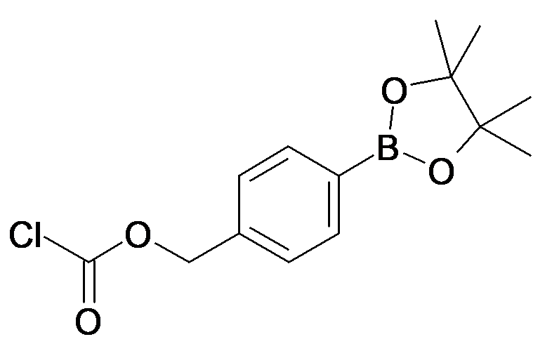 Carbonochloridic acid, [4-(4,4,5,5-tetramethyl-1,3,2-dioxaborolan-2-yl)phenyl]methyl ester