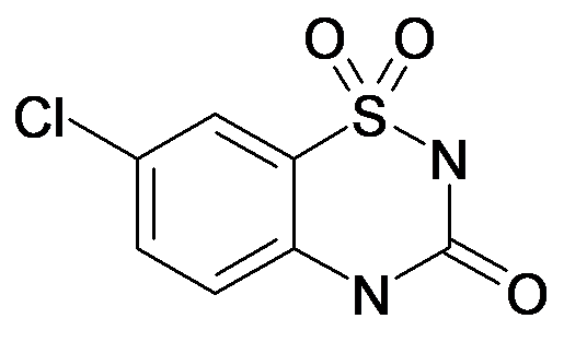 7-CHLORO-2H-BENZO[E][1,2,4]THIADIAZIN-3(4H)-ONE 1,1-DIOXIDE
