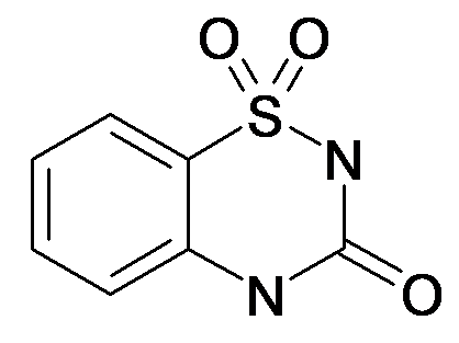 1,1-Dioxo-1,4-dihydro-2H-1lambda*6*-benzo[1,2,4]thiadiazin-3-one