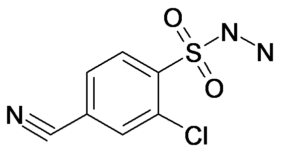 2-CHLORO-4-CYANO-BENZENESULFONOHYDRAZIDE
