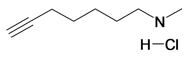 Hept-6-ynyl-methyl-amine; hydrochloride