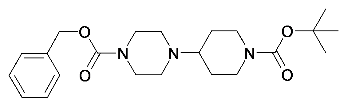 4-(1-tert-Butoxycarbonyl-piperidin-4-yl)-piperazine-1-carboxylic acid benzyl ester
