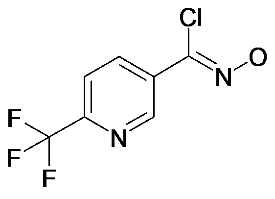 N-hydroxy-6-trifluoromethyl-pyridine-3-carboximidic chloride