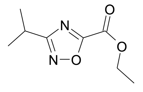 3-Isopropyl-[1,2,4]oxadiazole-5-carboxylic acid ethyl ester