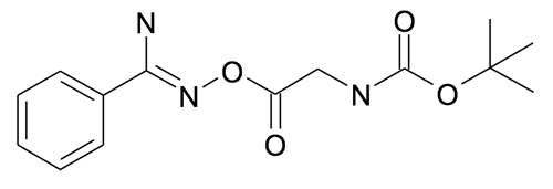 (Z)-tert-Butyl 2-(amino(phenyl)methyleneaminooxy)-2-oxoethylcarbamate