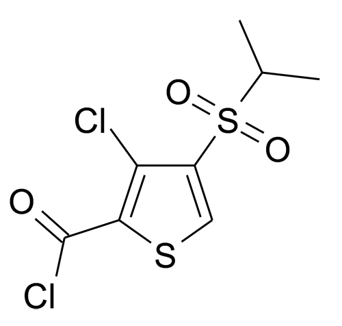 3-Chloro-4-(propane-2-sulfonyl)-thiophene-2-carbonyl chloride
