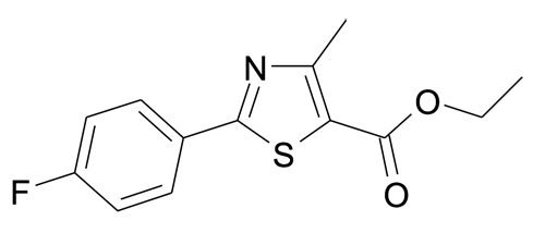 2-(4-Fluoro-phenyl)-4-methyl-thiazole-5-carboxylic acid ethyl ester