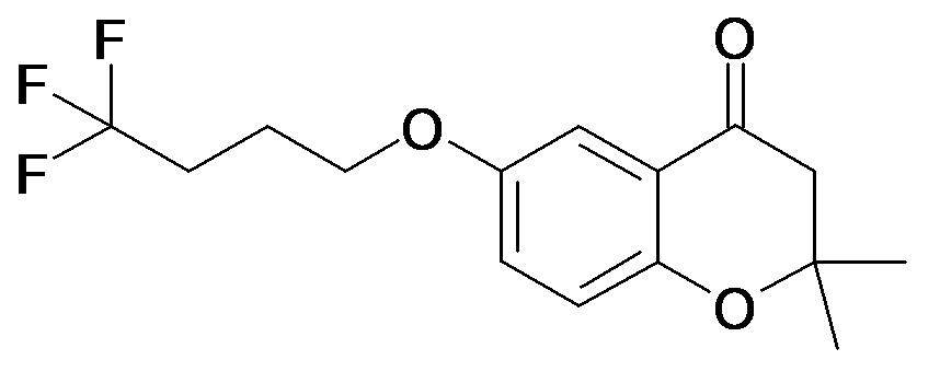 2,2-Dimethyl-6-(4,4,4-trifluoro-butoxy)-chroman-4-one